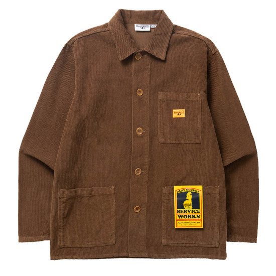 Service Works Unisex πουκάμισο Corduroy Chore Shirt